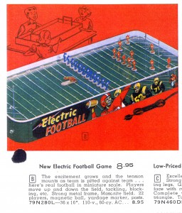 Munro electric football game