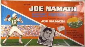 Box for Namath football game