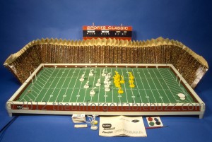 A 1966 Montgomery Ward electric football game