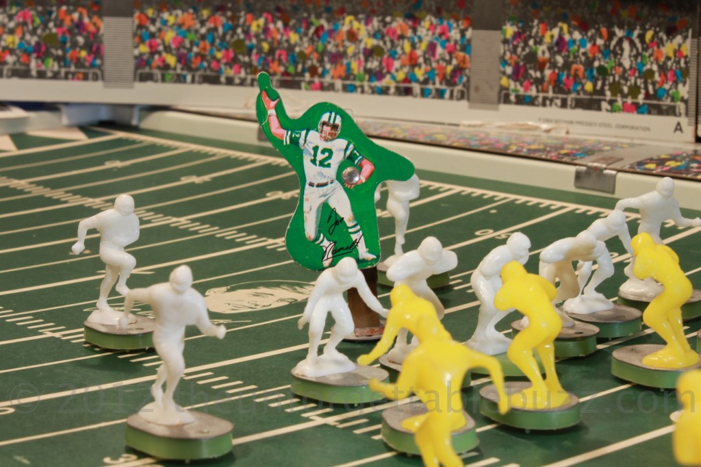 electric football Gotham 1971 NFL Brooklyn Joe Namath