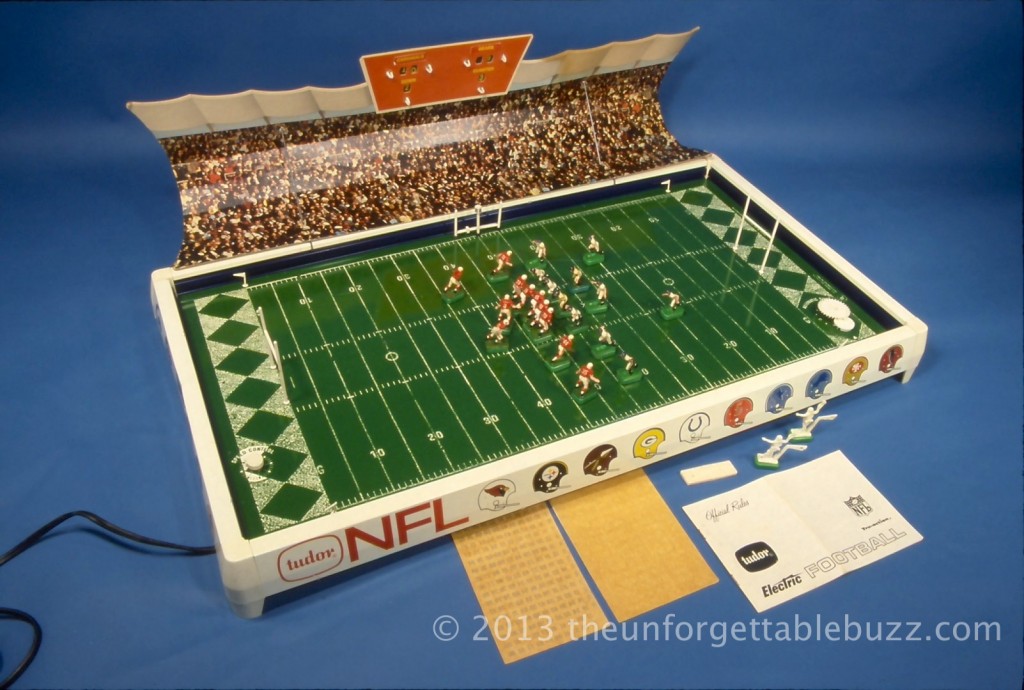 electric football sears 613 NFL 1967 Tudor