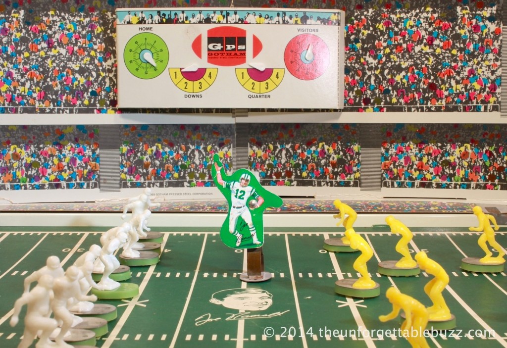 1969 Gotham Joe Namath Electric Football Game