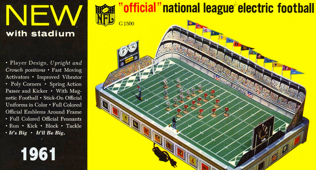 1961 Gotham NFL Electric Football Game 