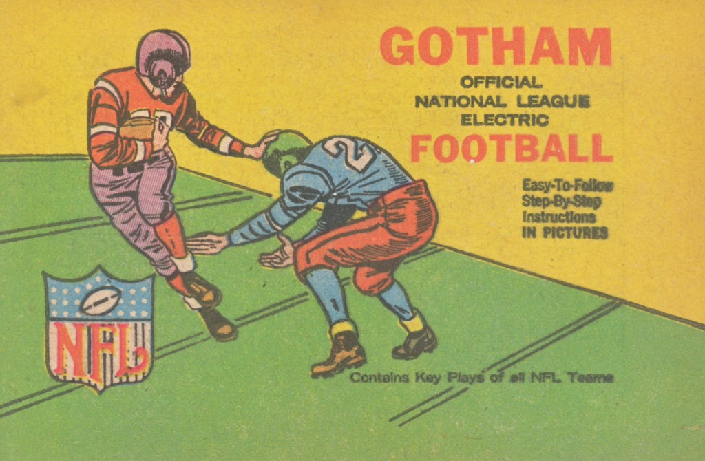 Cover of the 1961 Gotham rule book