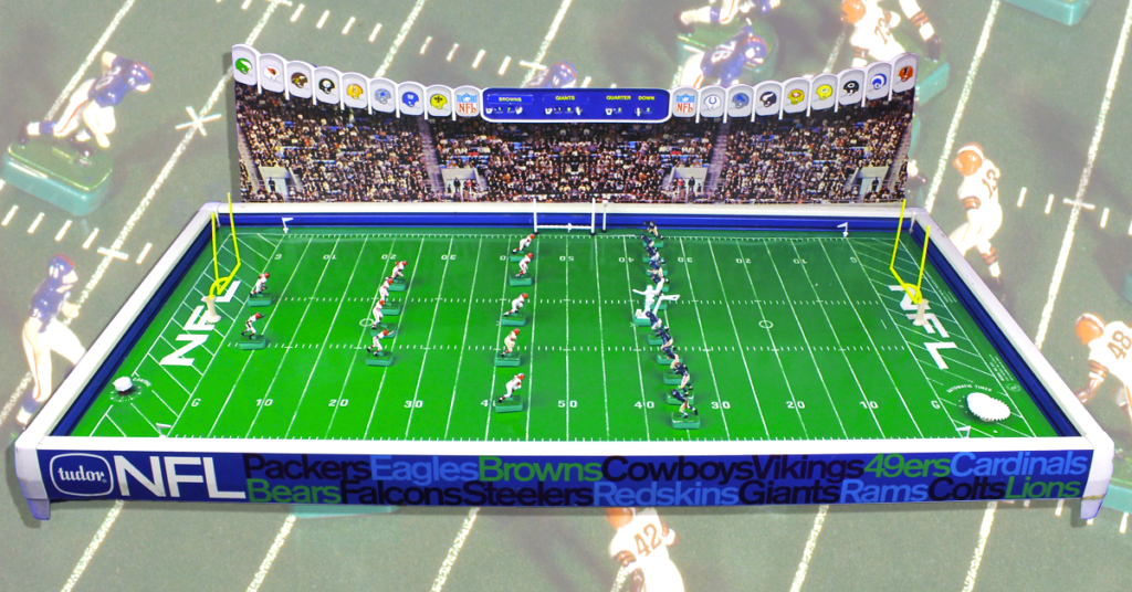 IMG_5068 <img alt="1967 Tudor NFL 620 Electric Football game browns giants No. 1 Countdown">