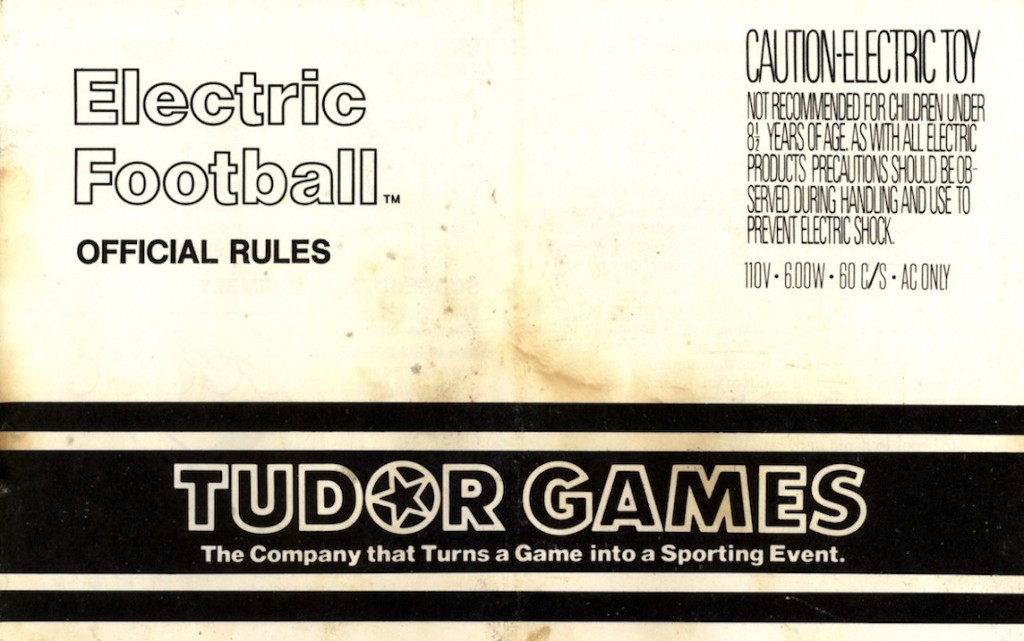 Cover of the 1979 Tudor Rule Book