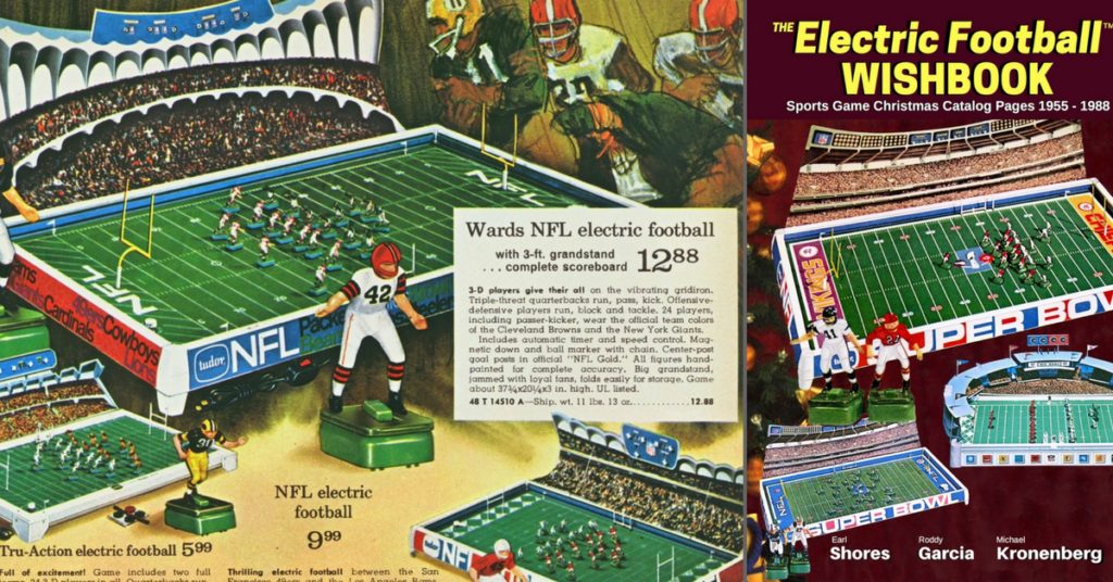 <alt img="1969 Ward Christmas Electric Football page And the Electric Football Wishbook">