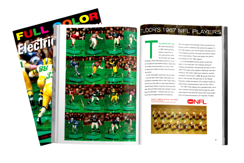 Full Color Electric Football Book image on The Unforgettable Buzz web site