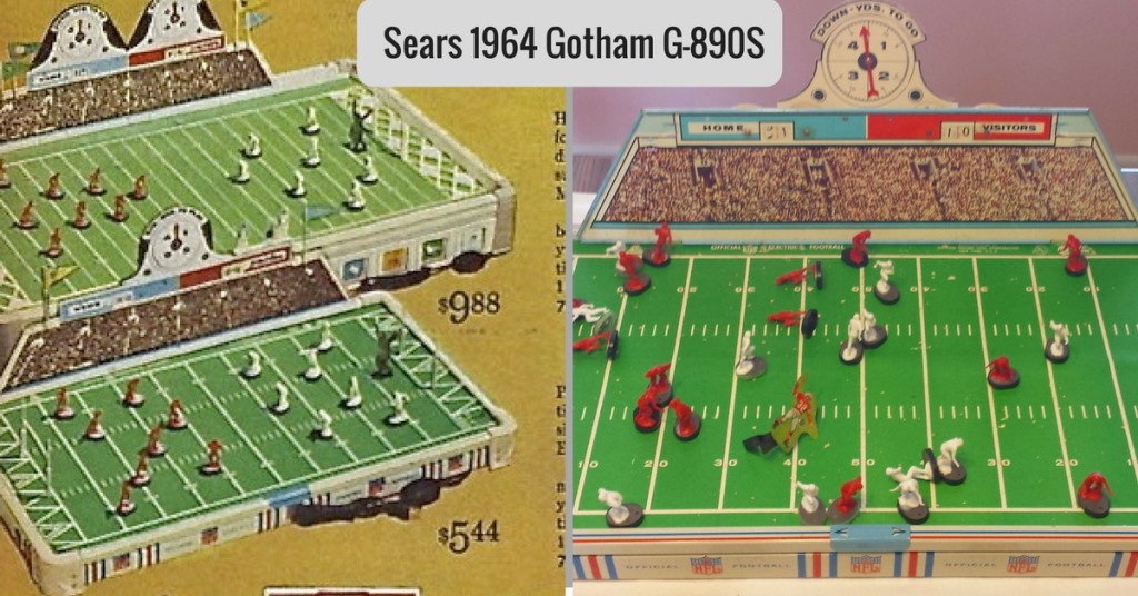 <img alt="1964 Gotham NFL G-890">