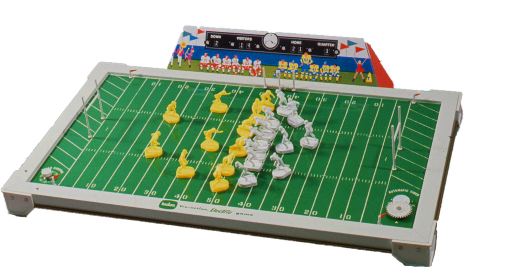 Electric Football Tudor No. 500 game in 1964