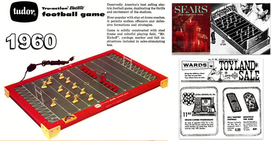 Tudor Electric Football in 1960