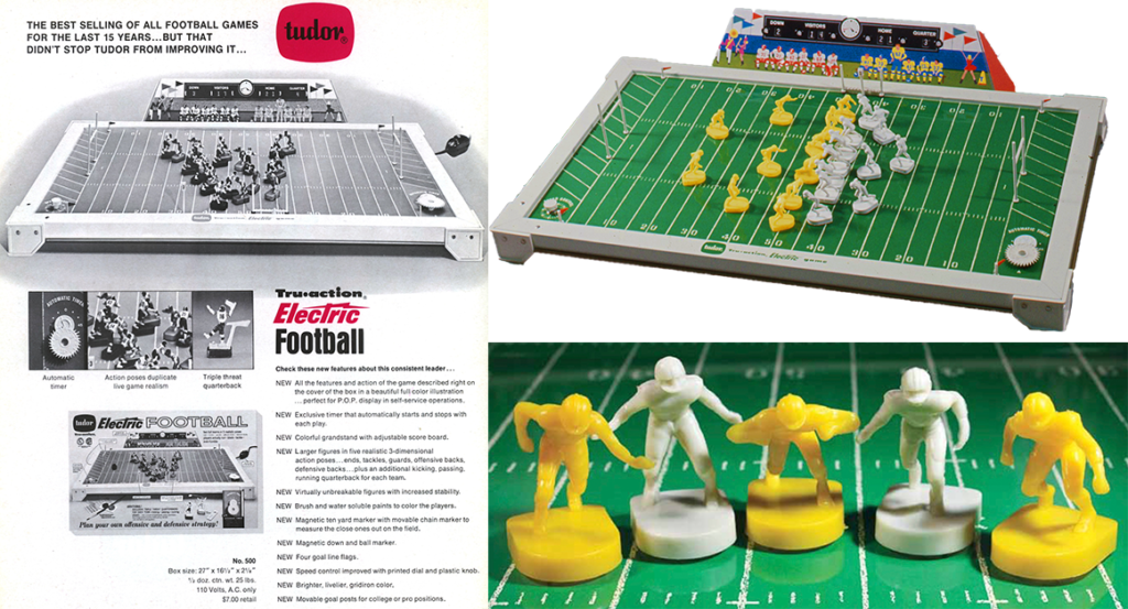 Electric Football timeline overview Tudor 1964