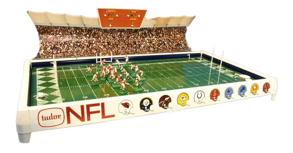 Electric Football Timeline 1967 - Tudor Takes the NFL