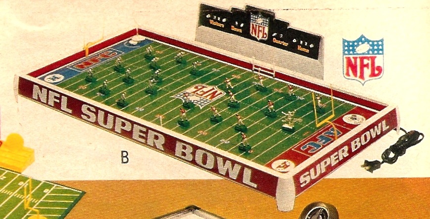 Electric Football Timeline 1978 Tudor Ward Super Bowl